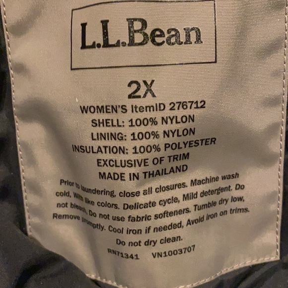 NWT L.L. Bean Grey Waterproof Tek 2 Snow and Ski Pants - Picture 10 of 16